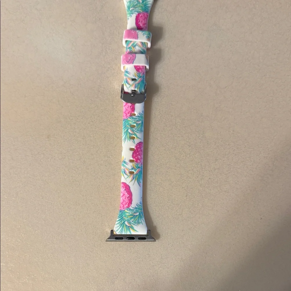 Simply Southern Pink Pineapple Wristband Fits 40mm Apple Watch